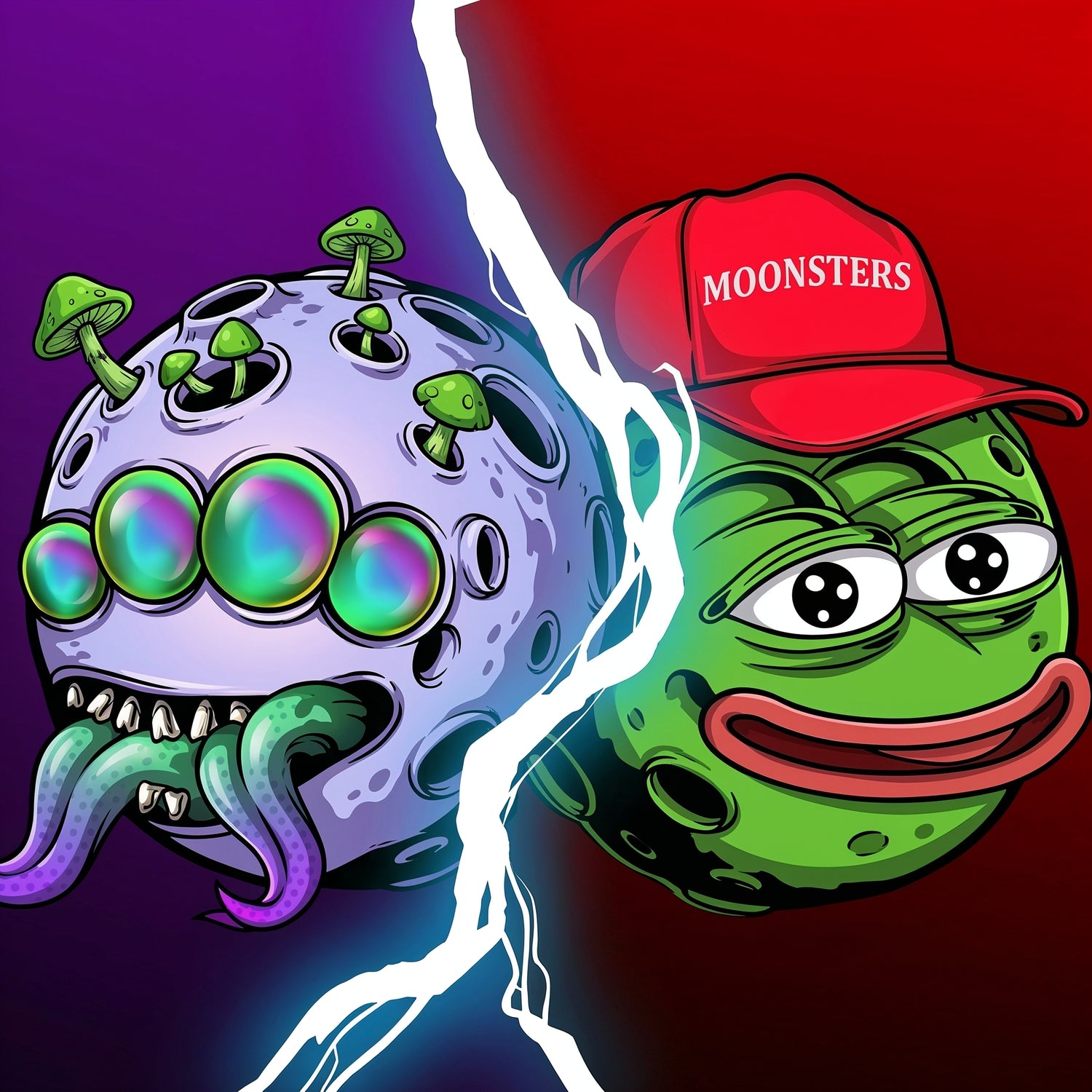 Moonsters characters representing the app icons for Flappy Moon